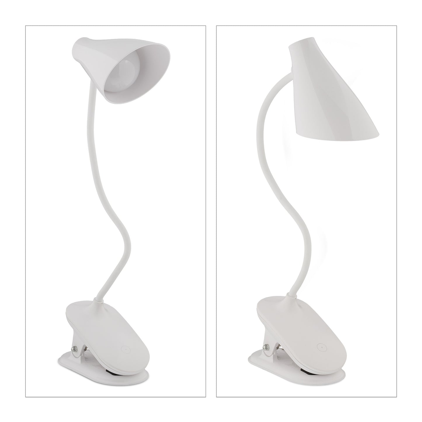 LED clamp lamp with touch function