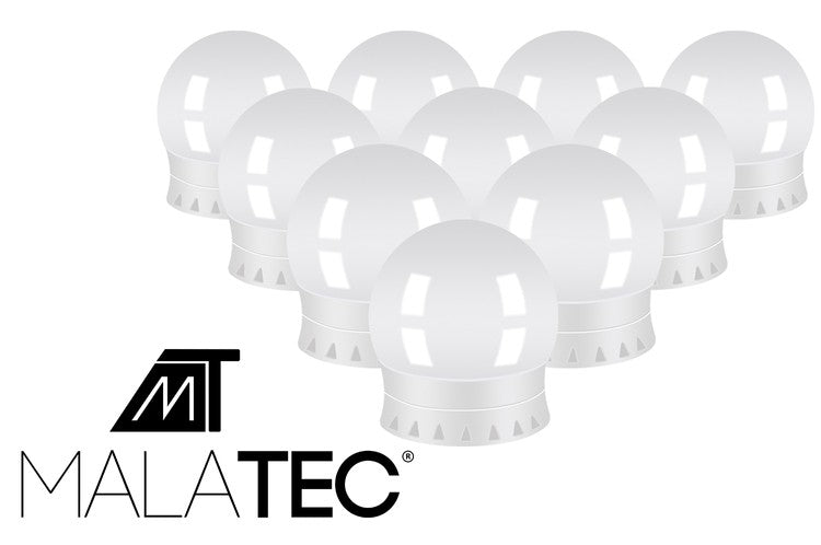 LED lamps for the mirror/dressing table - 10 pcs.