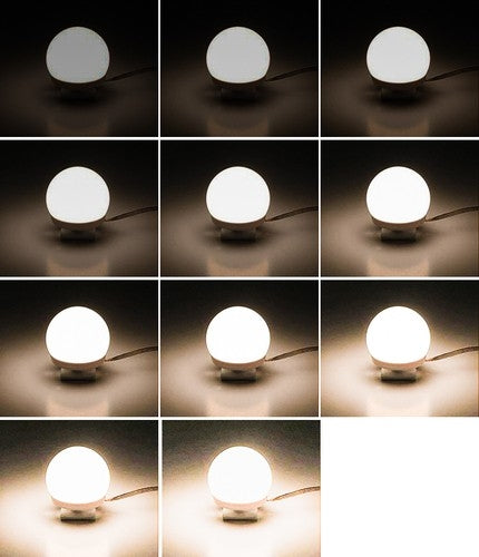 LED lamps for the mirror/dressing table - 10 pcs.