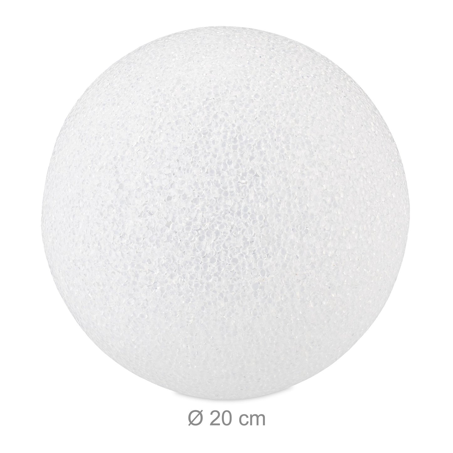 LED light globe with color change 20 cm