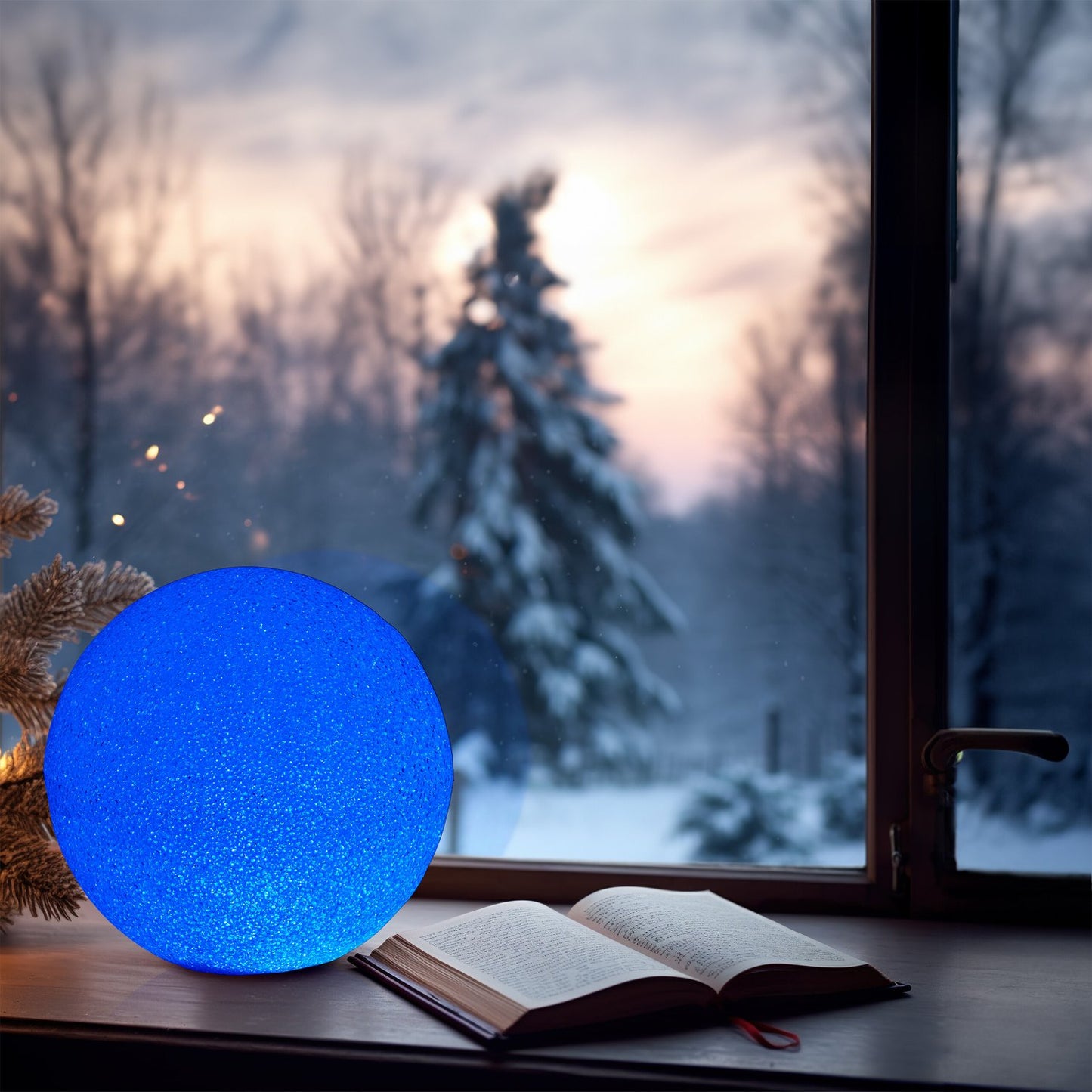 LED light globe with color change 25 cm