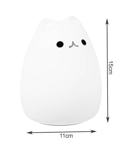 LED night lamp - kitty