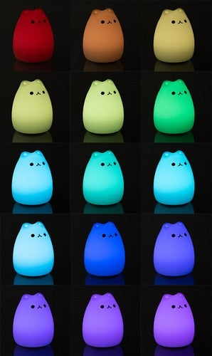 LED night lamp - kitty