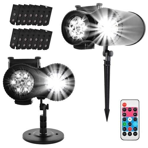 LED projector for the holiday house waves + 12 slides