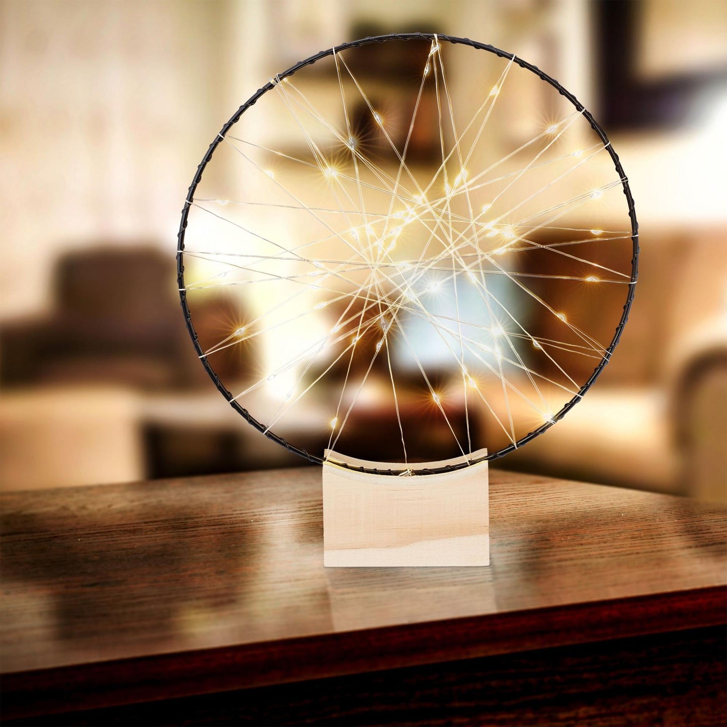 LED ring decoration 25 cm