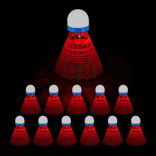 LED shuttlecock set of 12