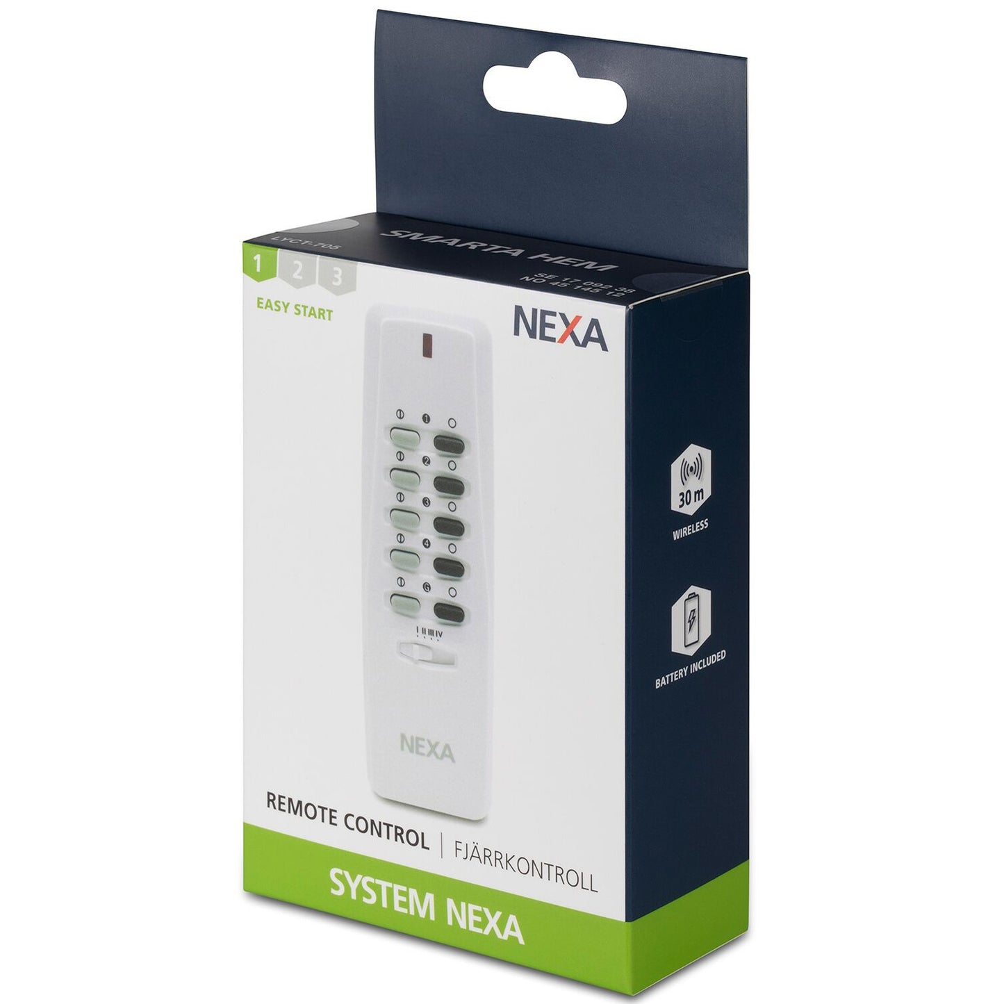 LYCT-705 Remote control White
