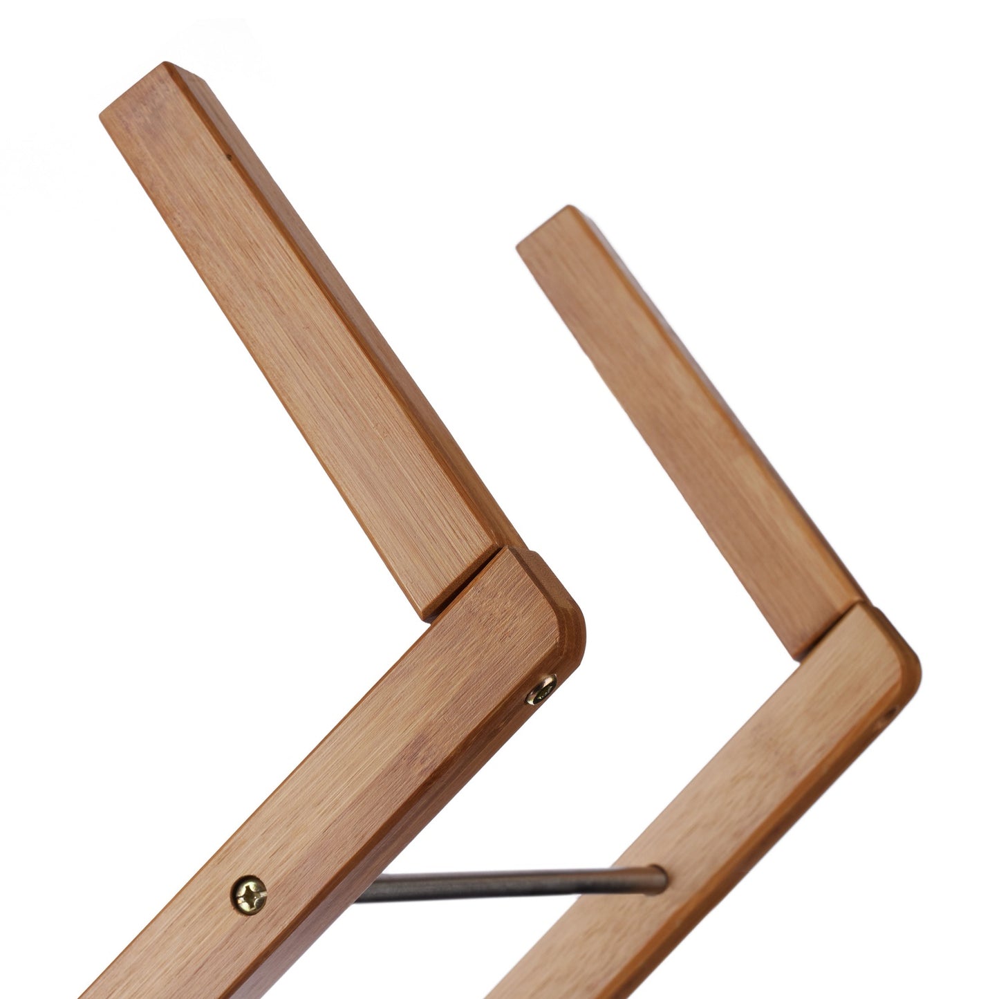 Ladder shelf Towel hanger Bamboo