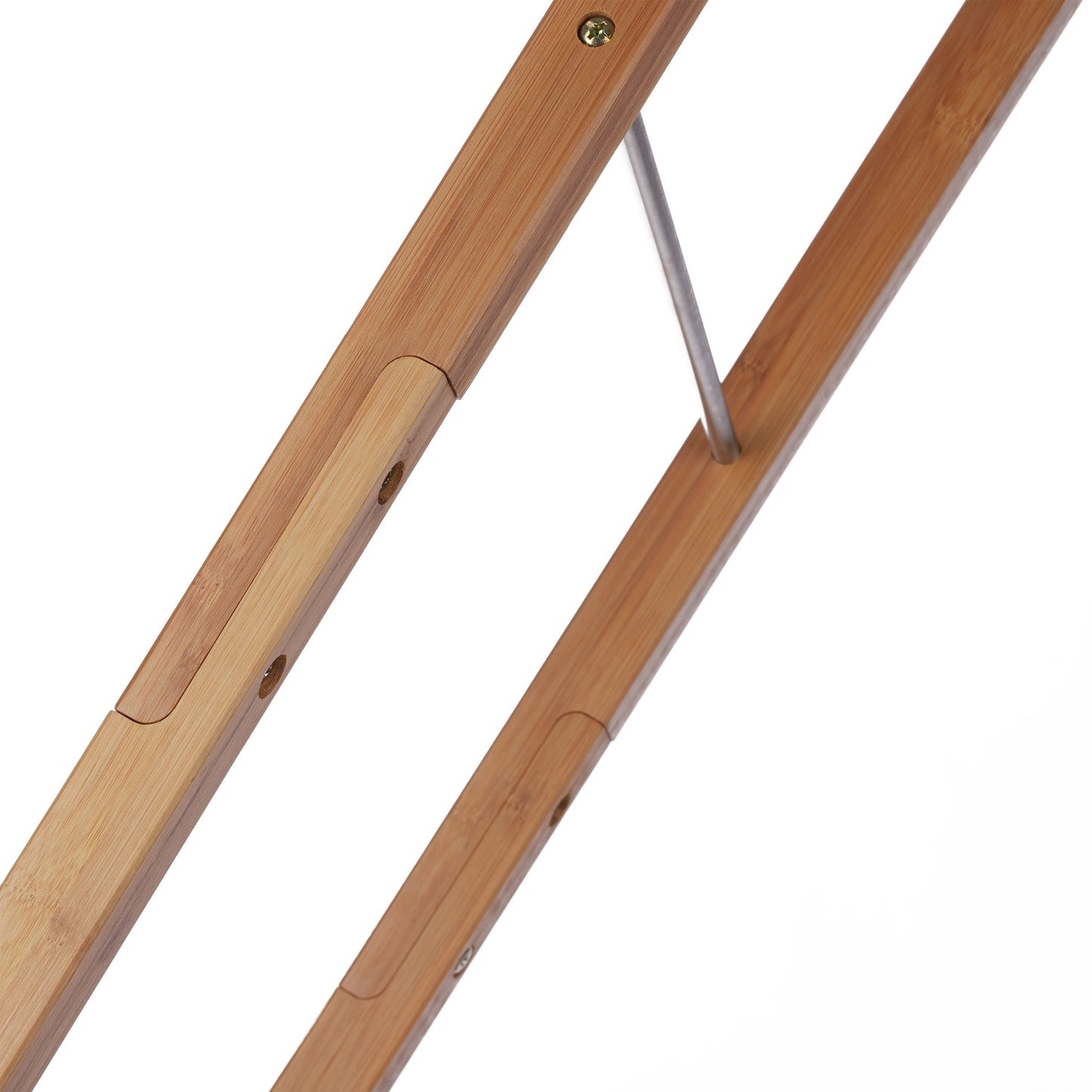 Ladder shelf Towel hanger Bamboo