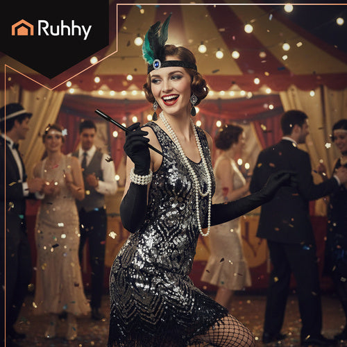 Lady's Costume - 9-Piece Set Ruhhy 26273