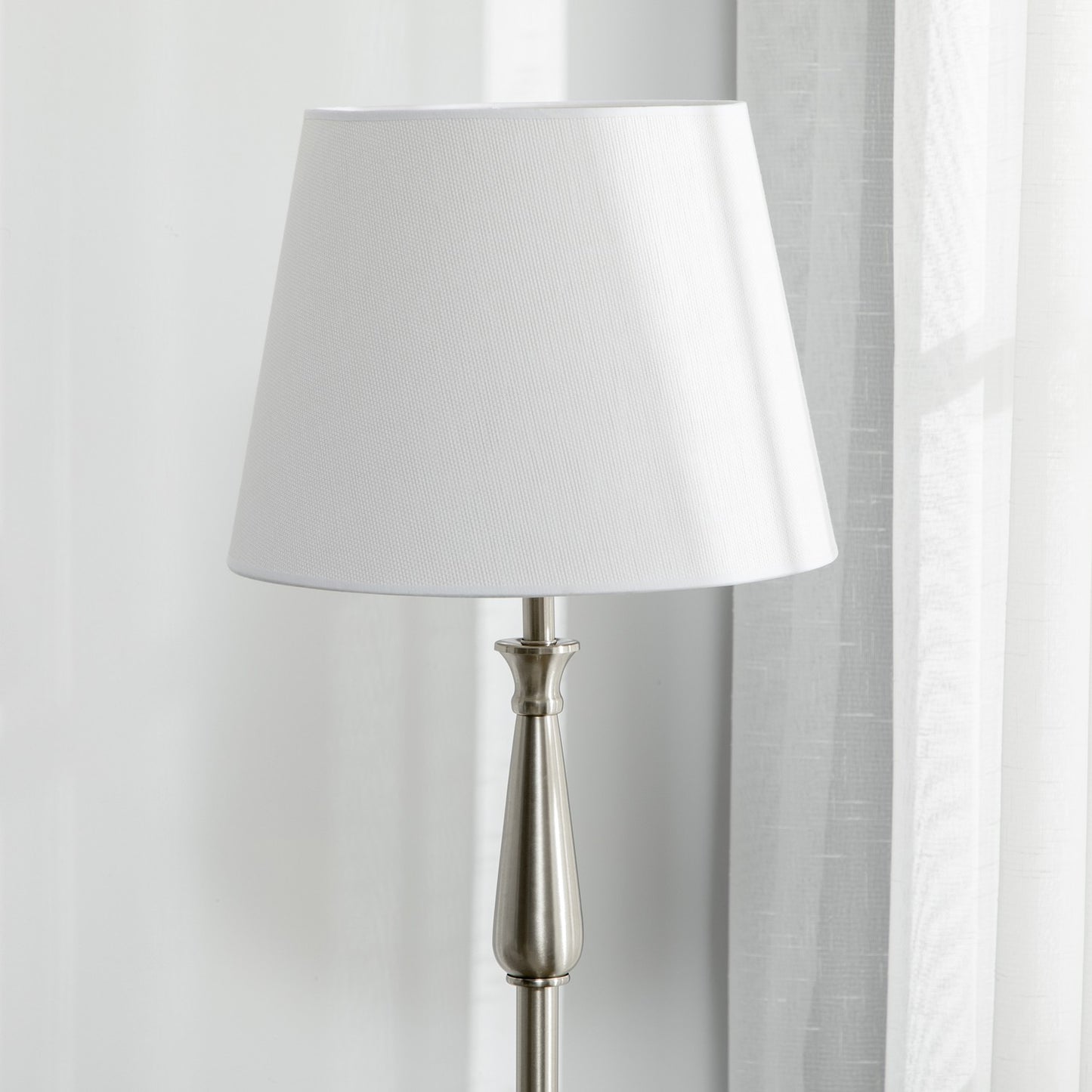 Vintage lamp set with 3 - 2 tables, 1 floor, E27 base
