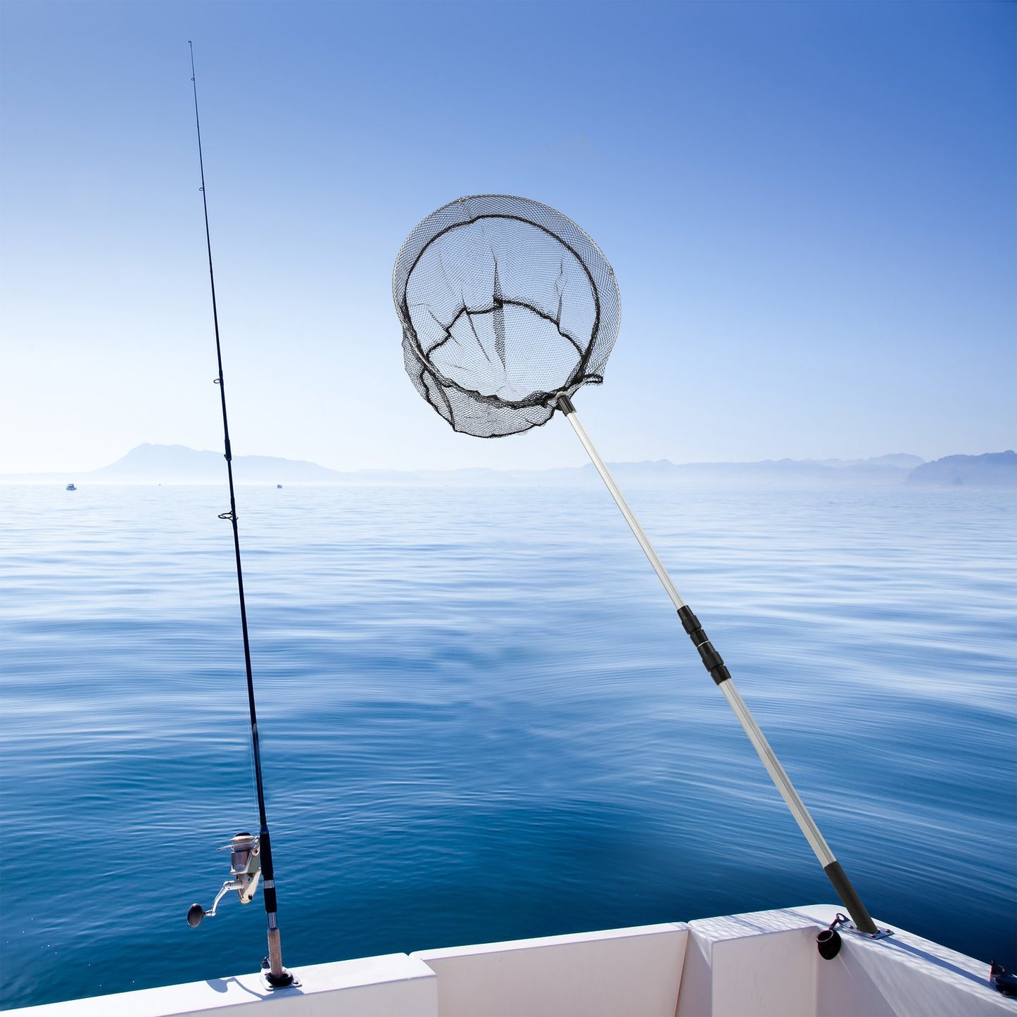 Landing net Fishing Telescopic handle