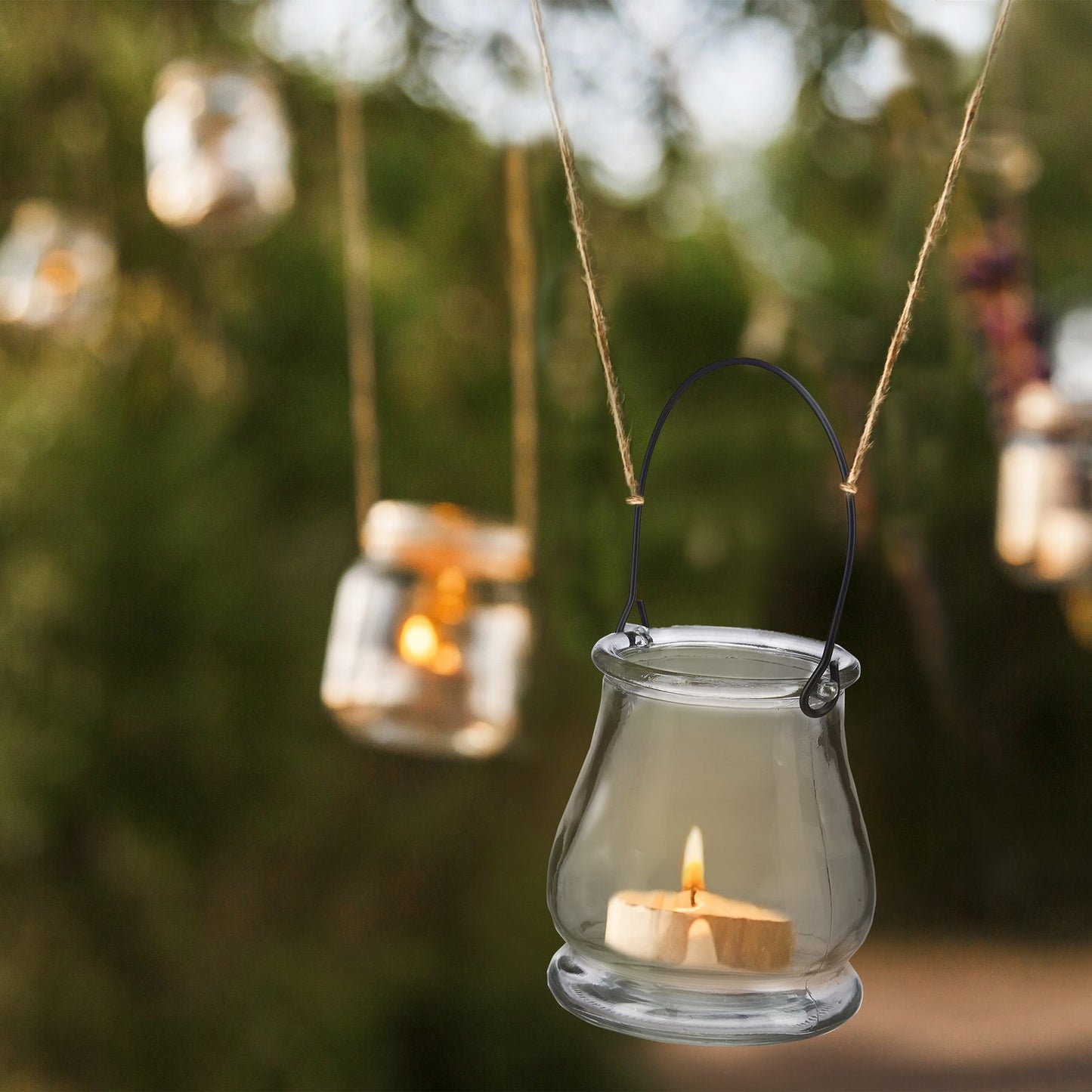 Lantern glass set of 12