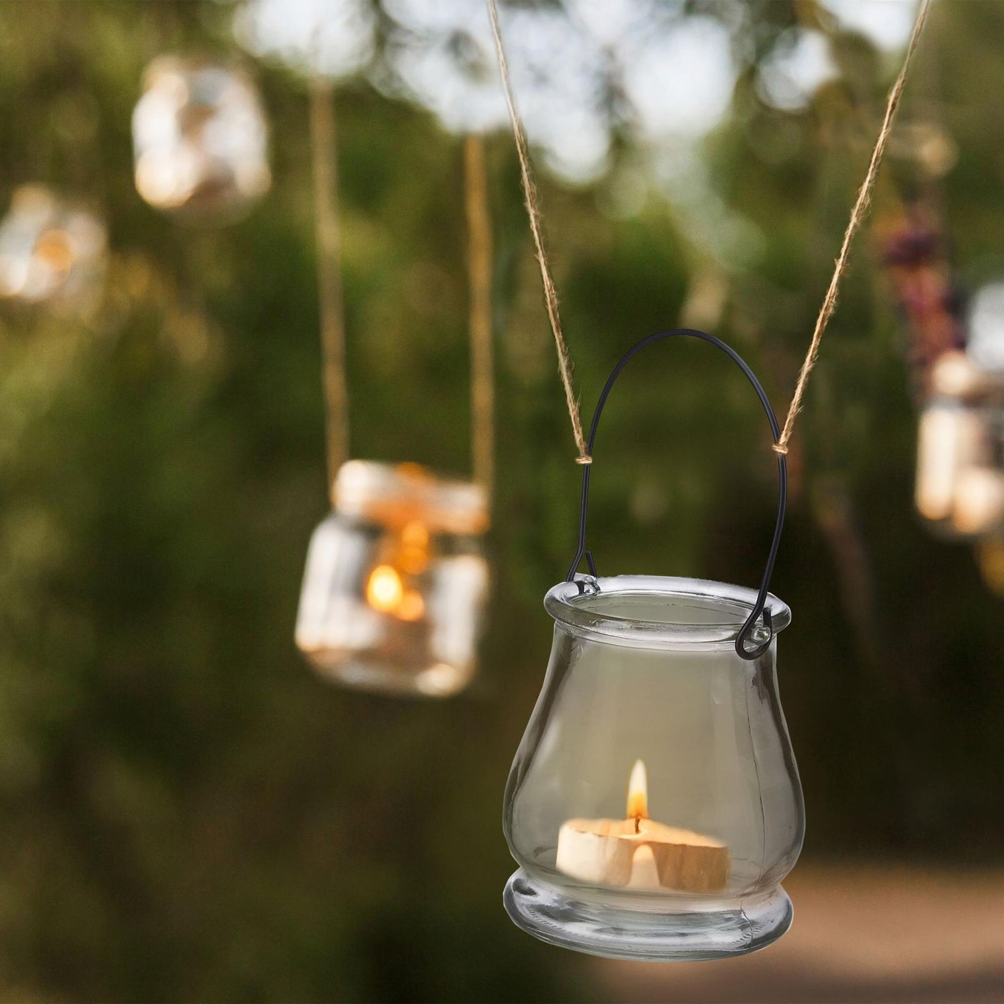 Lantern glass set of 12