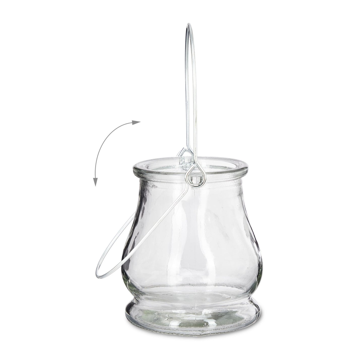 Lantern transparent set of 12