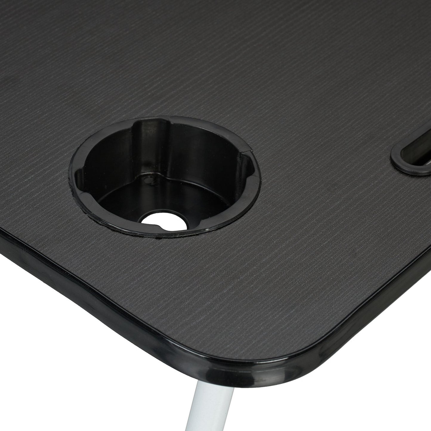Lap Desk with Tablet & Drink Holder – Black