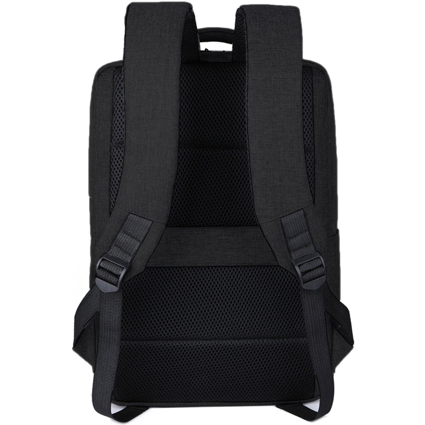 Laptop Backpack 15.6" Black, Water-Resistant, Polyester