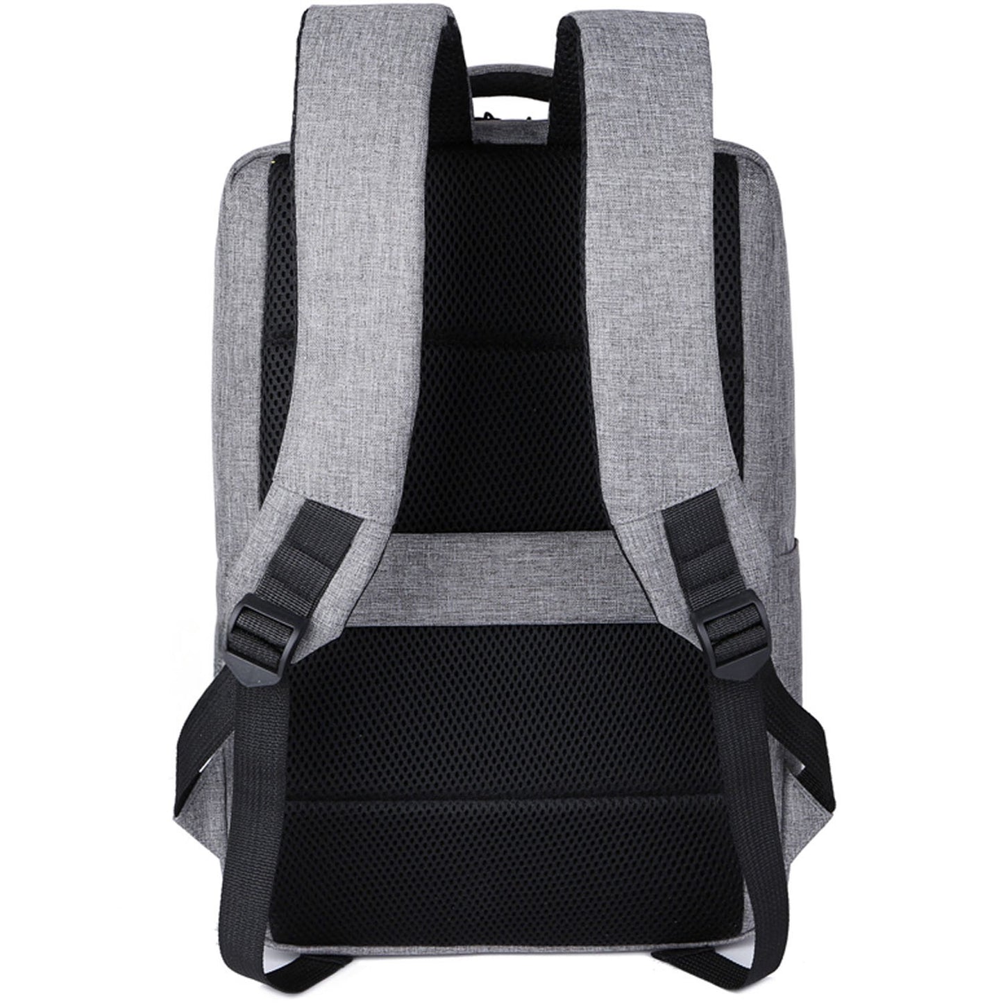Laptop Backpack 15.6" Gray, Water-Resistant, Polyester