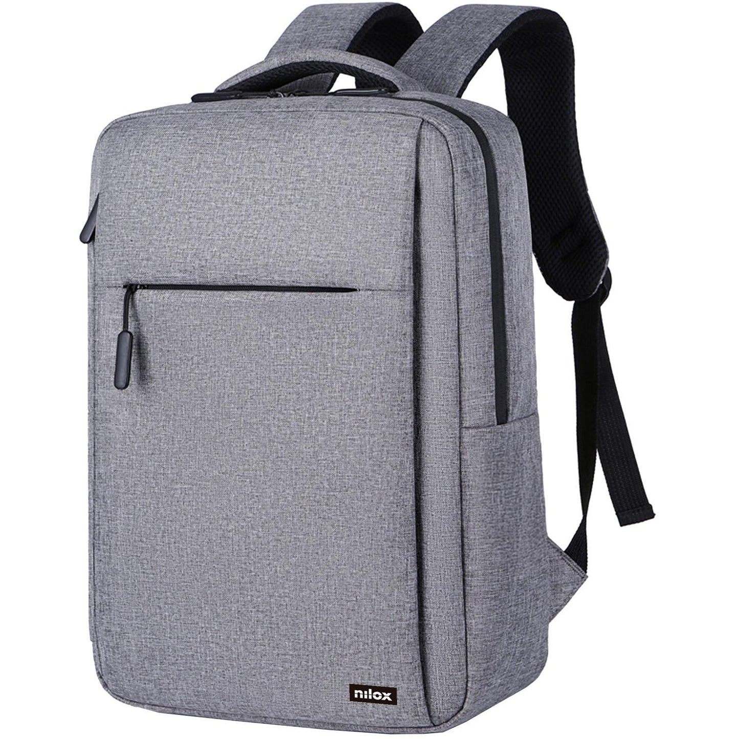 Laptop Backpack 15.6" Gray, Water-Resistant, Polyester