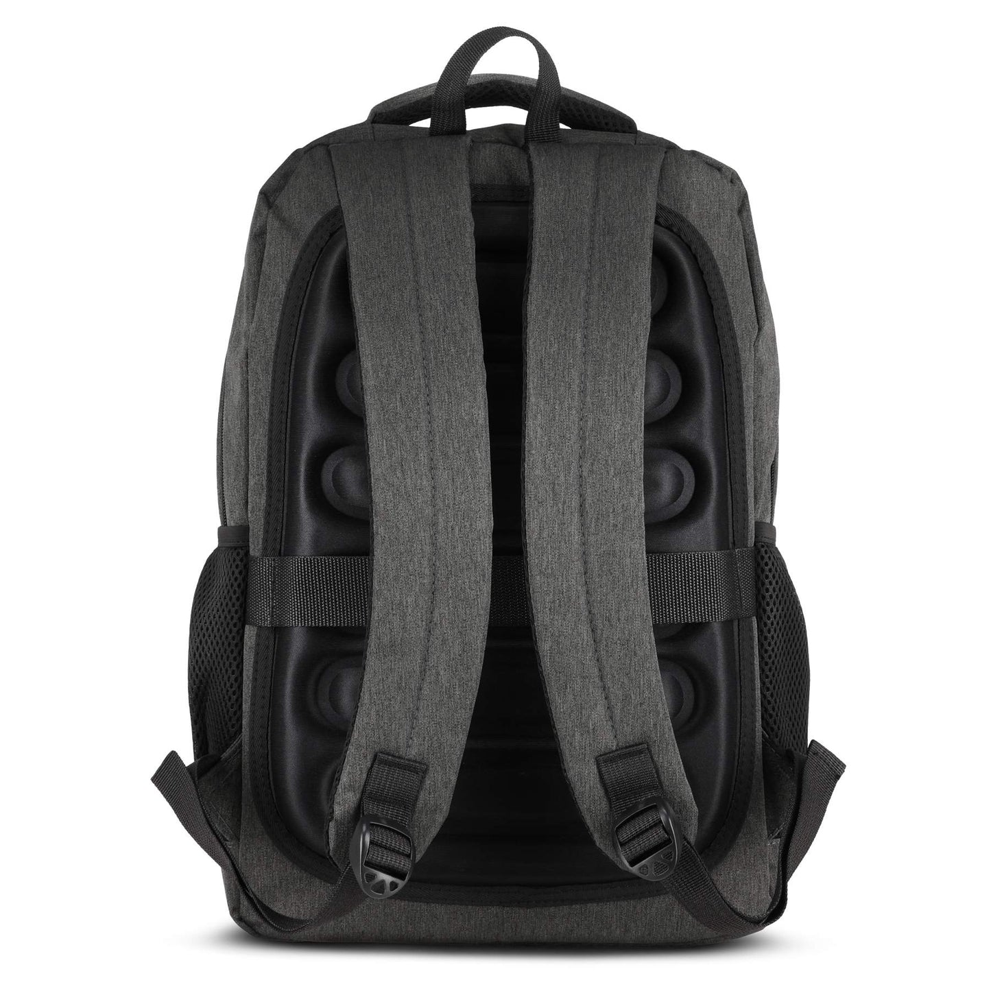 Laptop Backpack, USB-C Charging Port, 18L Grey