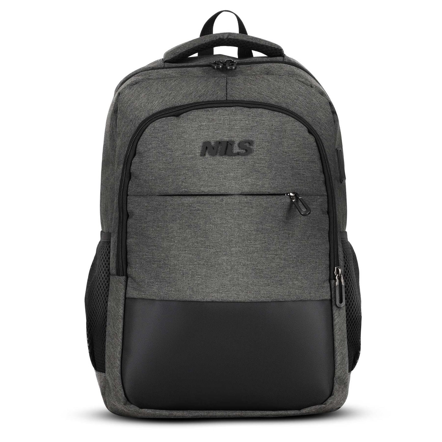 Laptop Backpack, USB-C Charging Port, 18L Grey