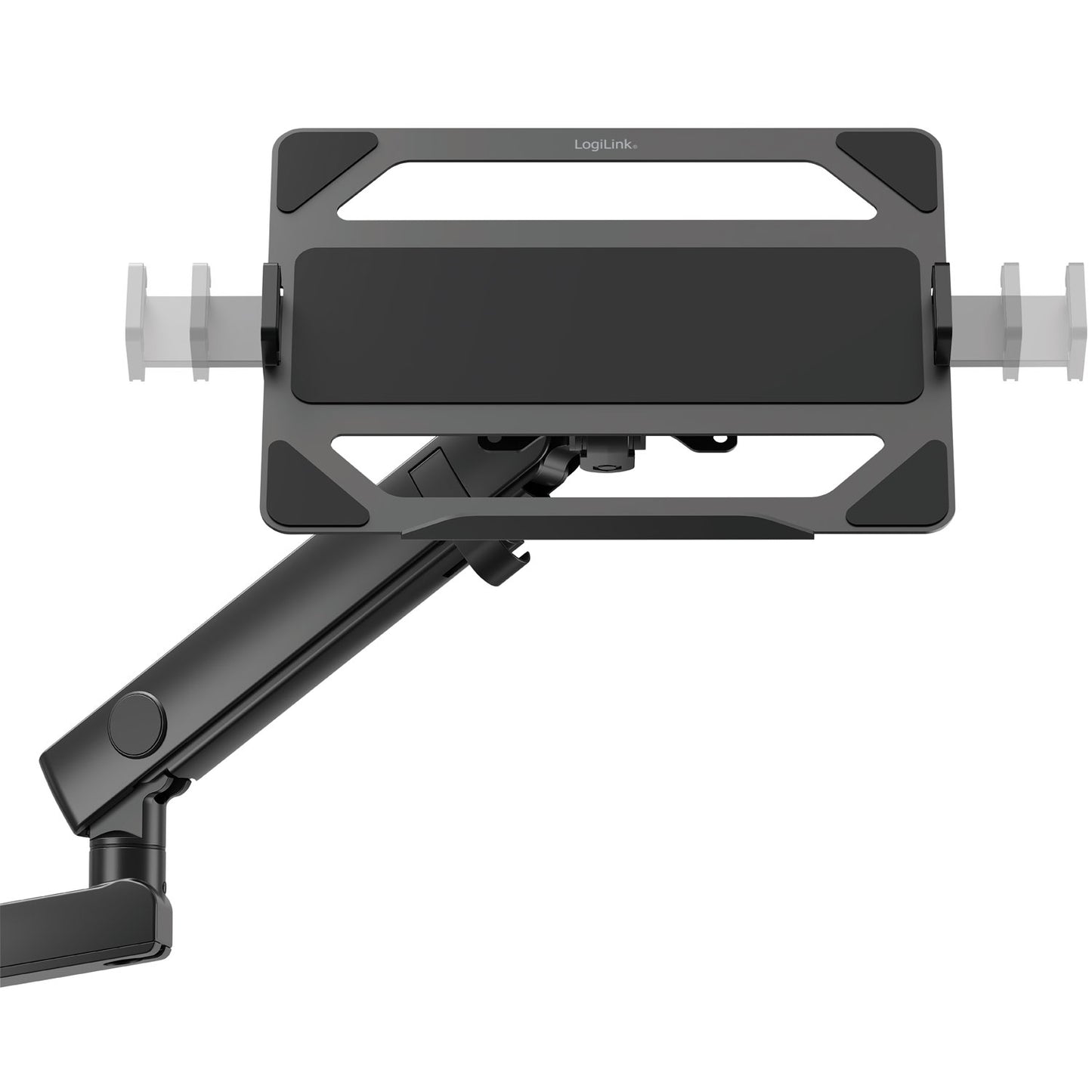 Laptop holder for monitor arm VESA 75x75