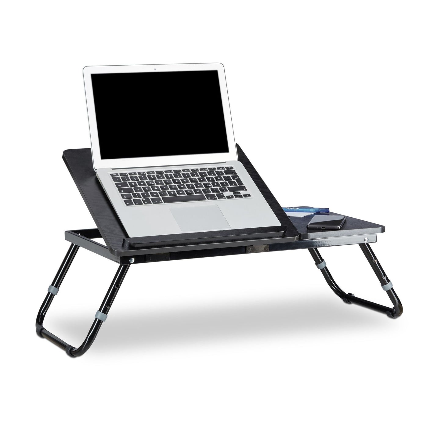 Laptop table for the bed black