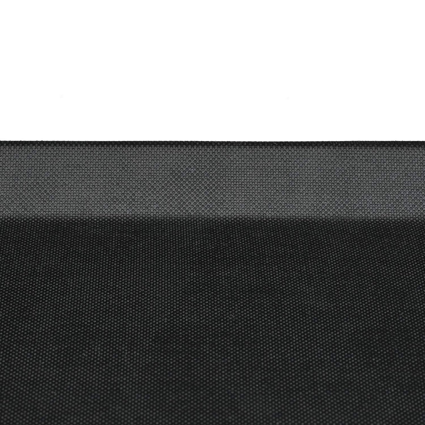 Large Black Serving Tray, 41x30cm, Non-Slip