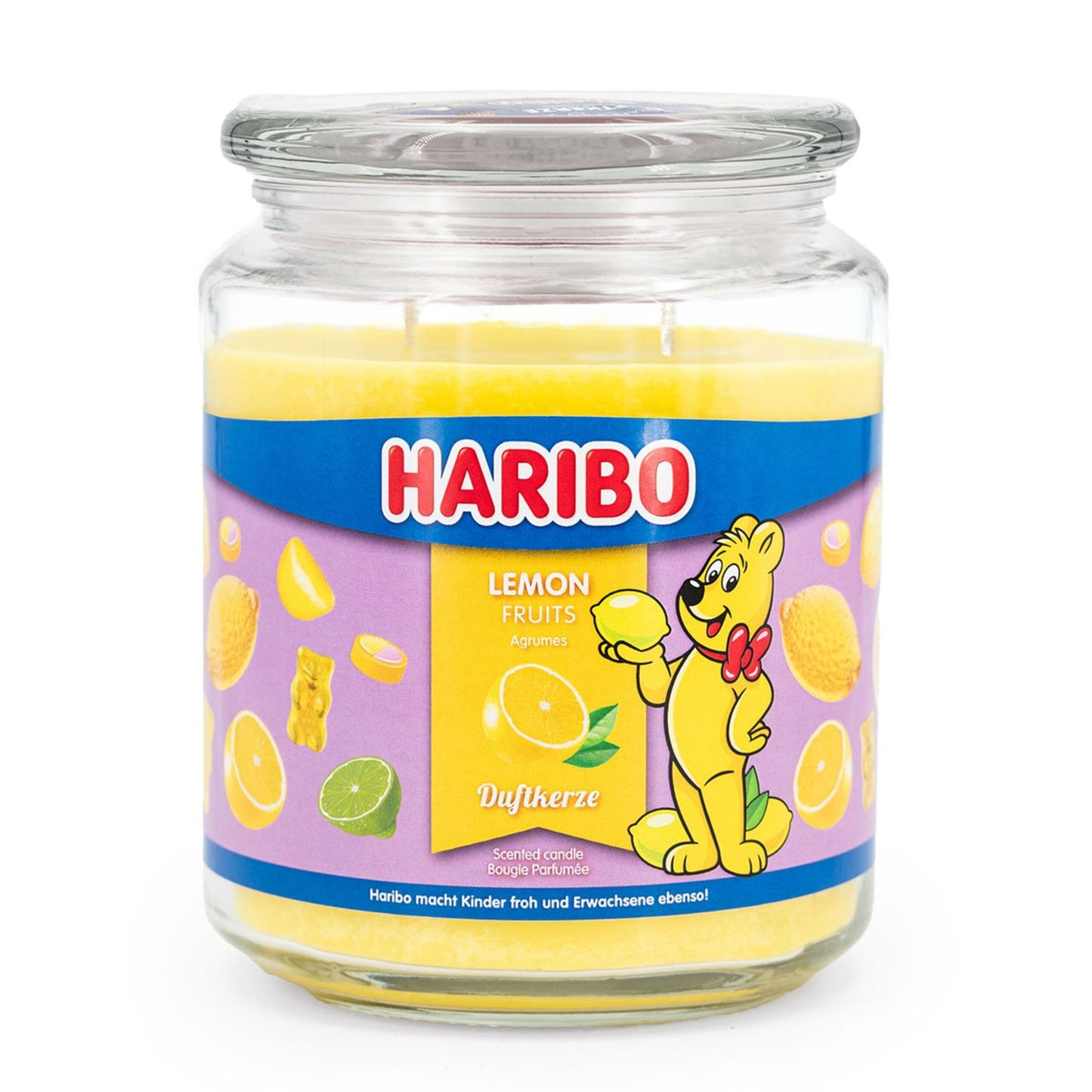 Large Glass Jar Scented Candle – Sweet Fragrance