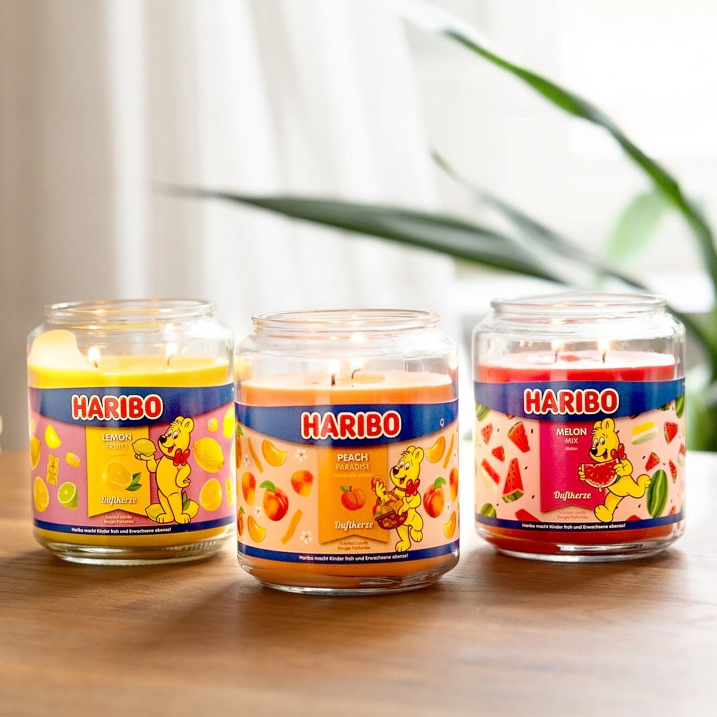 Large Glass Jar Scented Candle – Sweet Fragrance