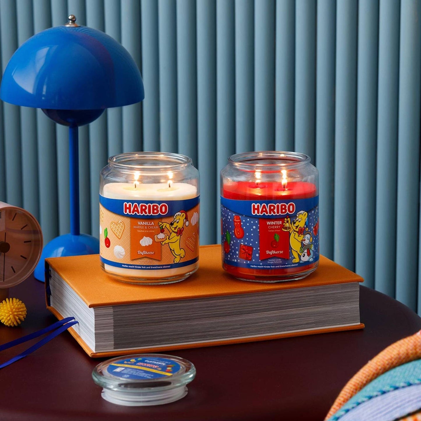 Large Scented Candle in Glass Jar – Sweet Fragrance