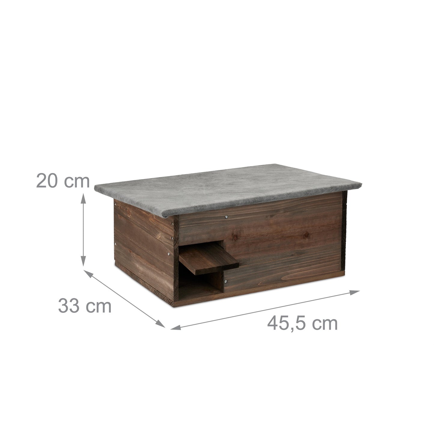 Large Wooden Hedgehog House