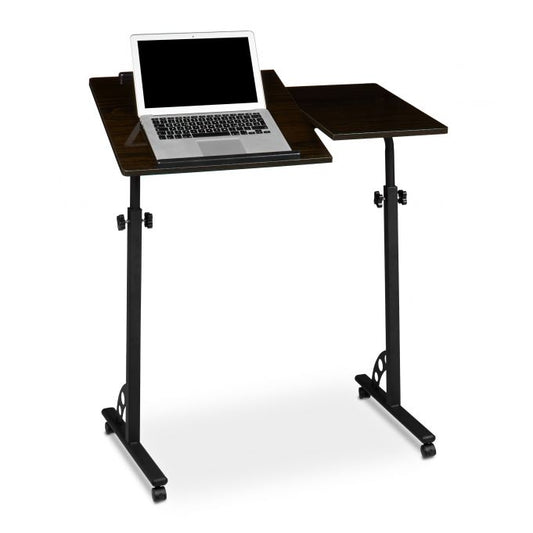 Large adjustable laptop table