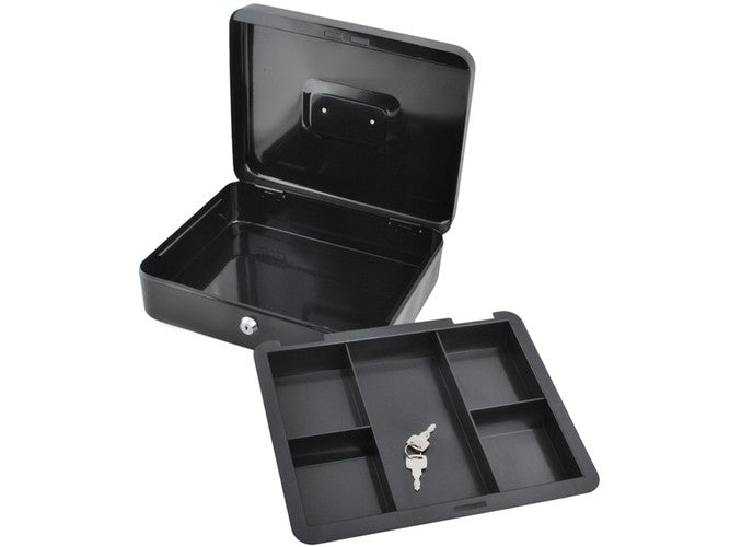 Large black money box