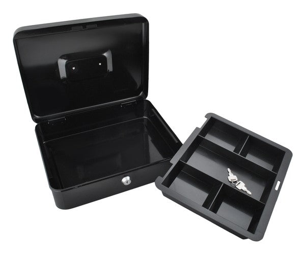 Large black money box