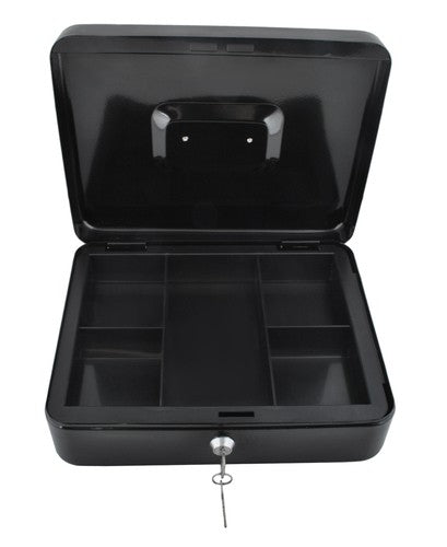 Large black money box