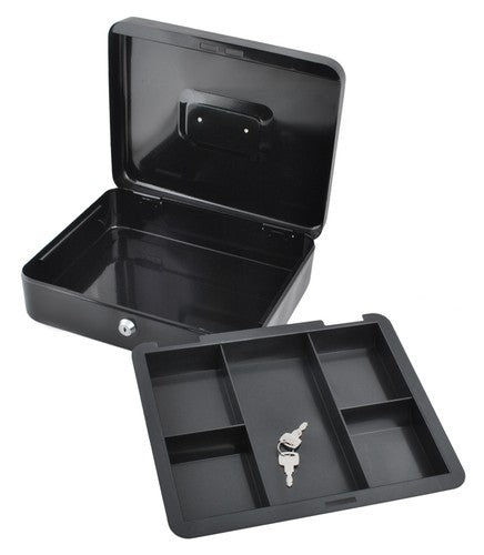 Large black money box