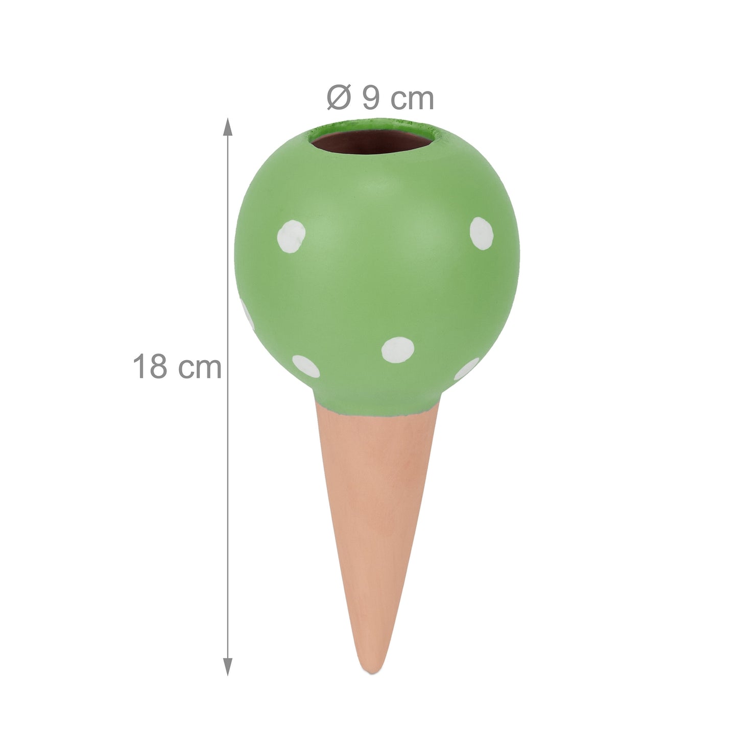 Large clay cones for irrigation Set of 4