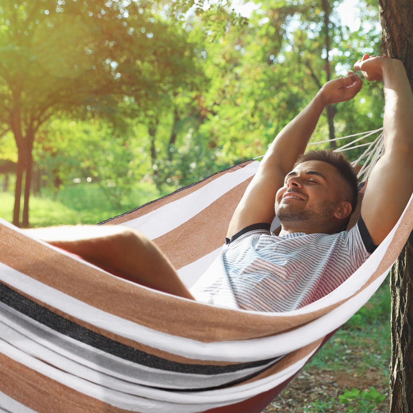 Large cotton hammock