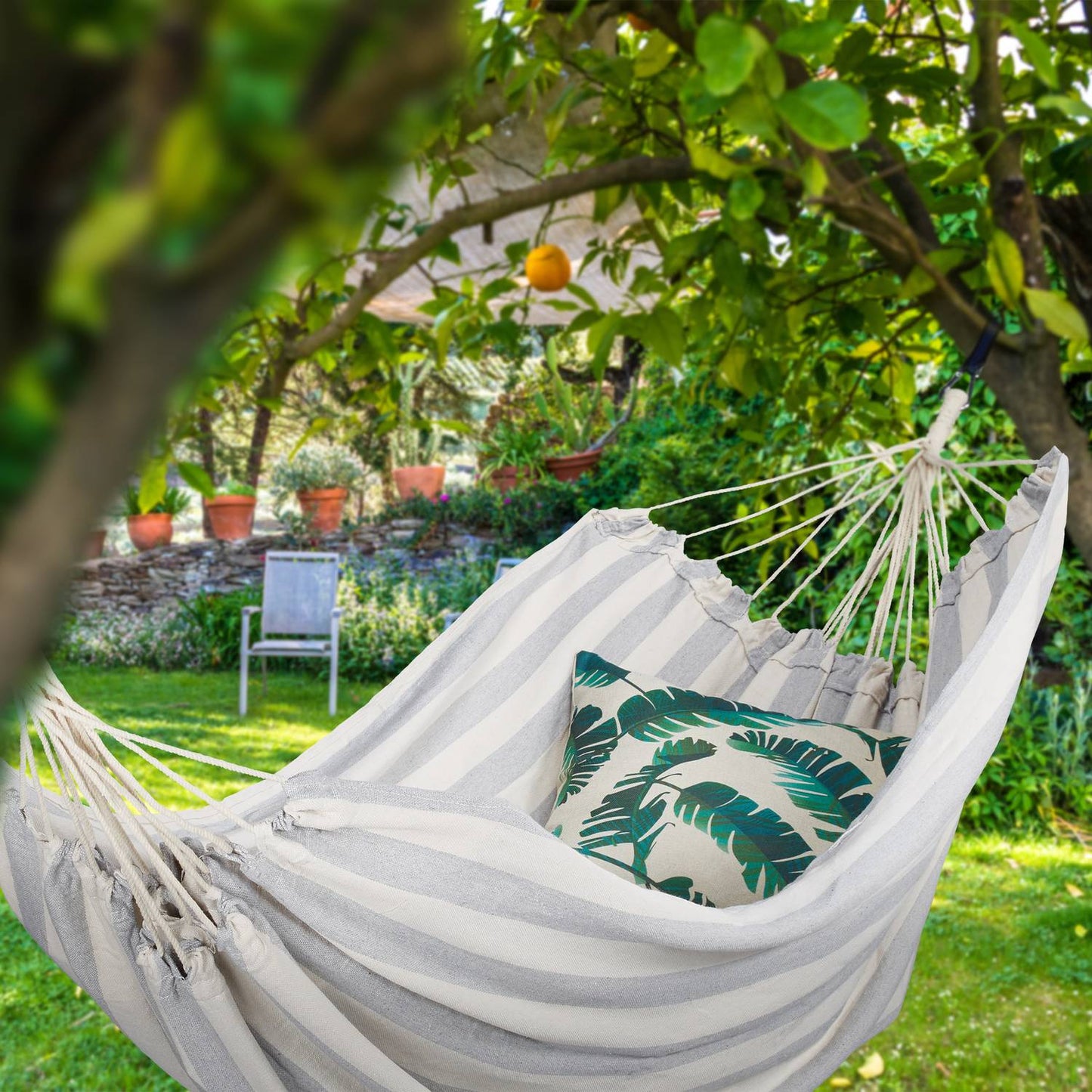 Large cotton hammock