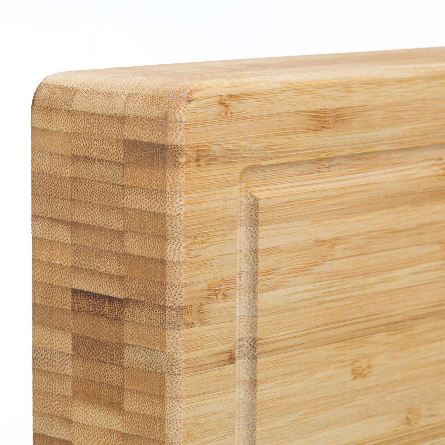 Large cutting board made of bamboo
