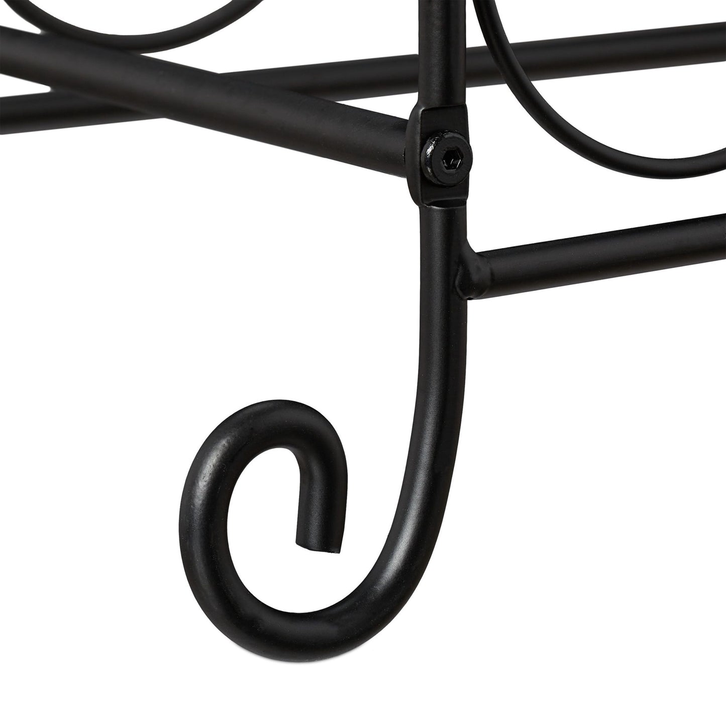 Large metal wine rack