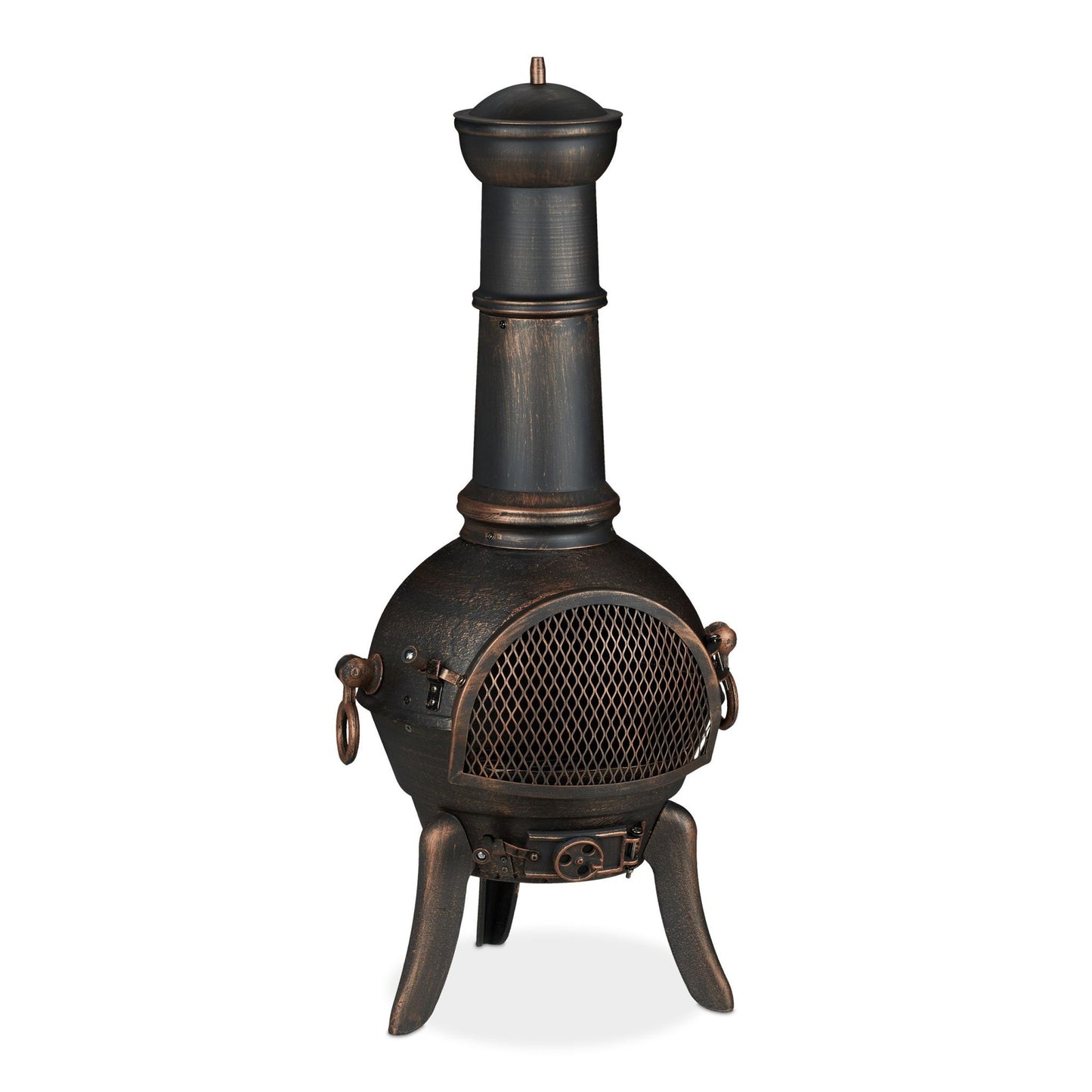 Large outdoor fireplace