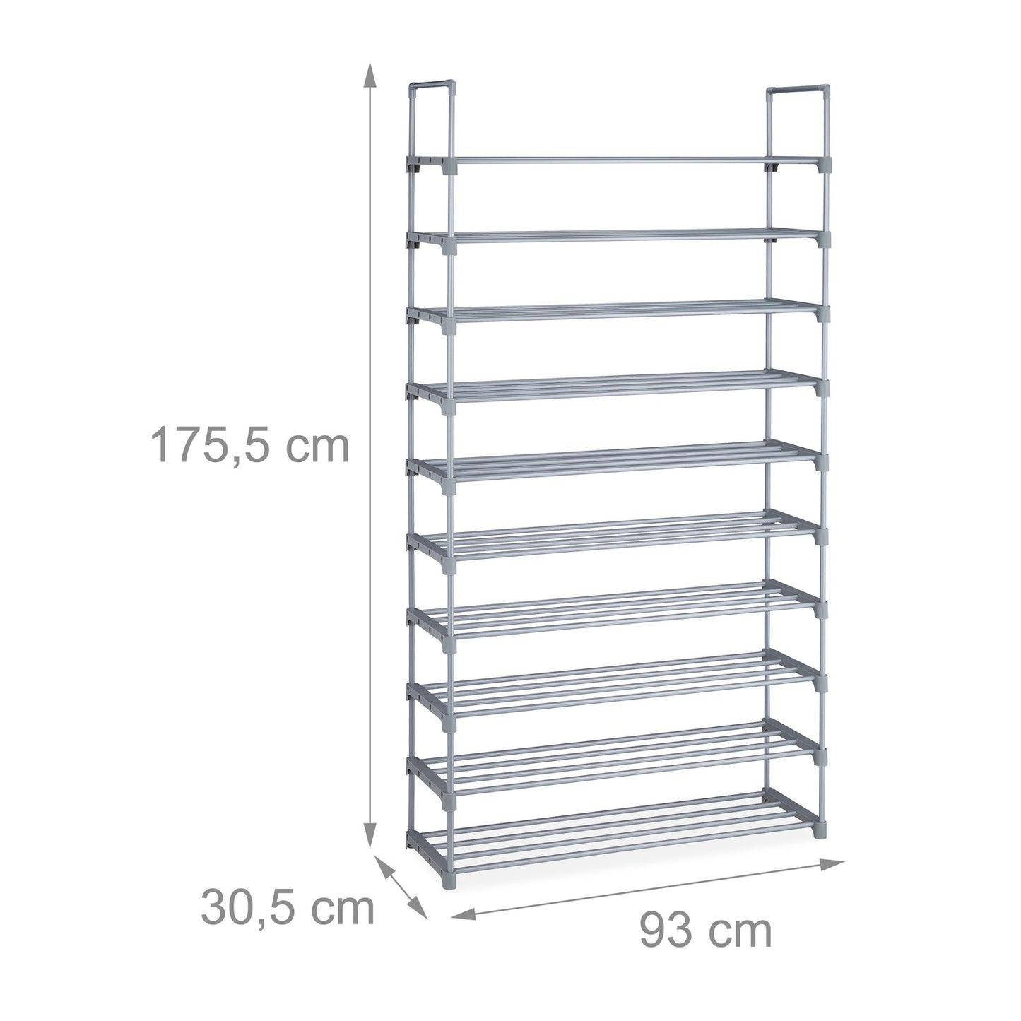 Large shoe shelf