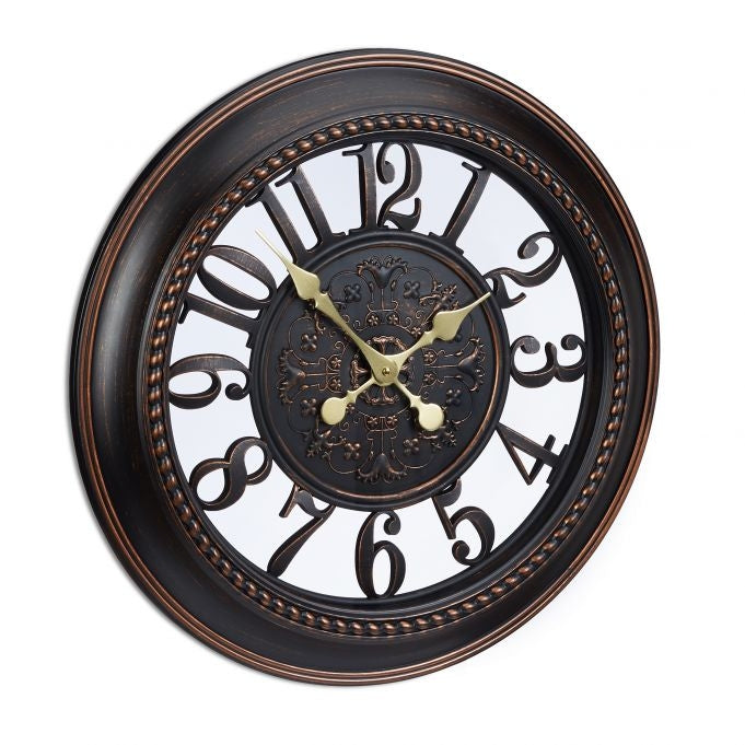 Large wall clock in nostalgic design