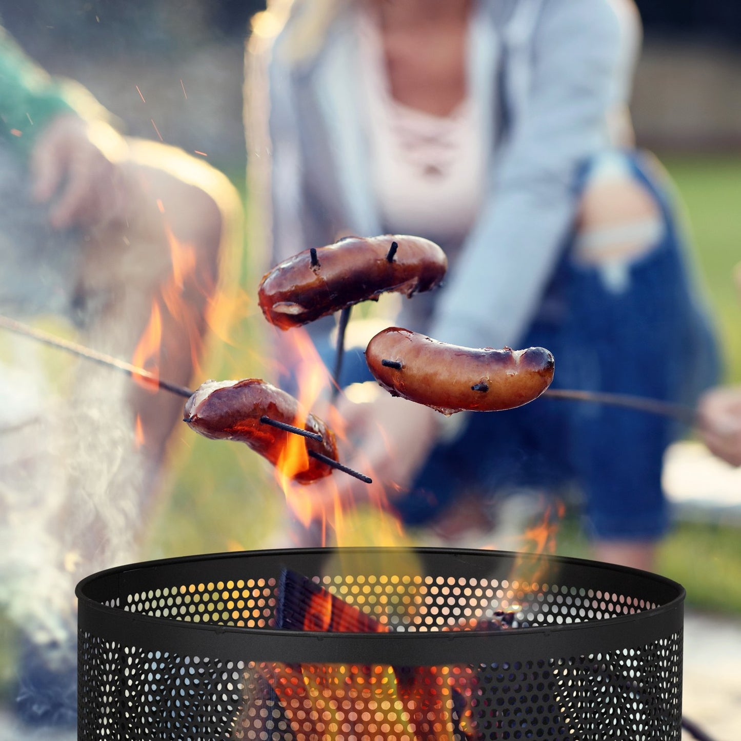 Lattice Fire Basket