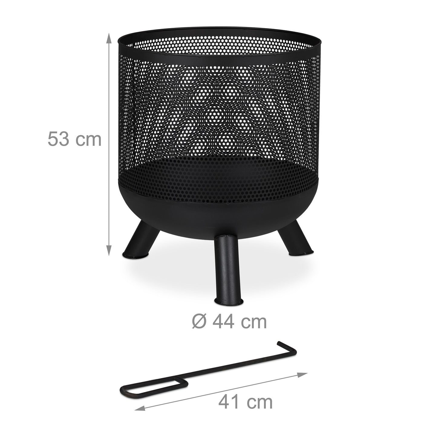 Lattice Fire Basket