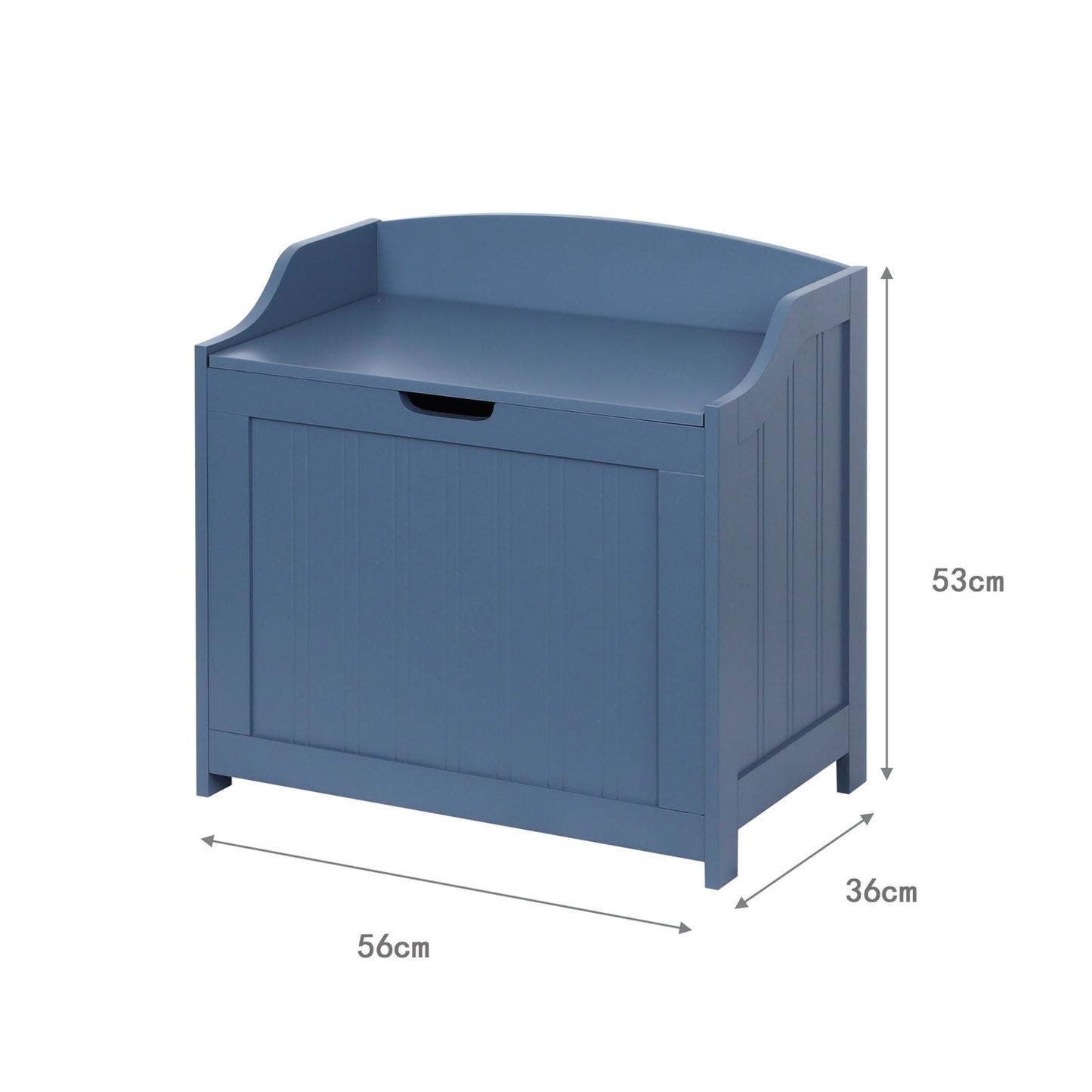 Laundry Box with Soft-Close Lid – Durable MDF Storage