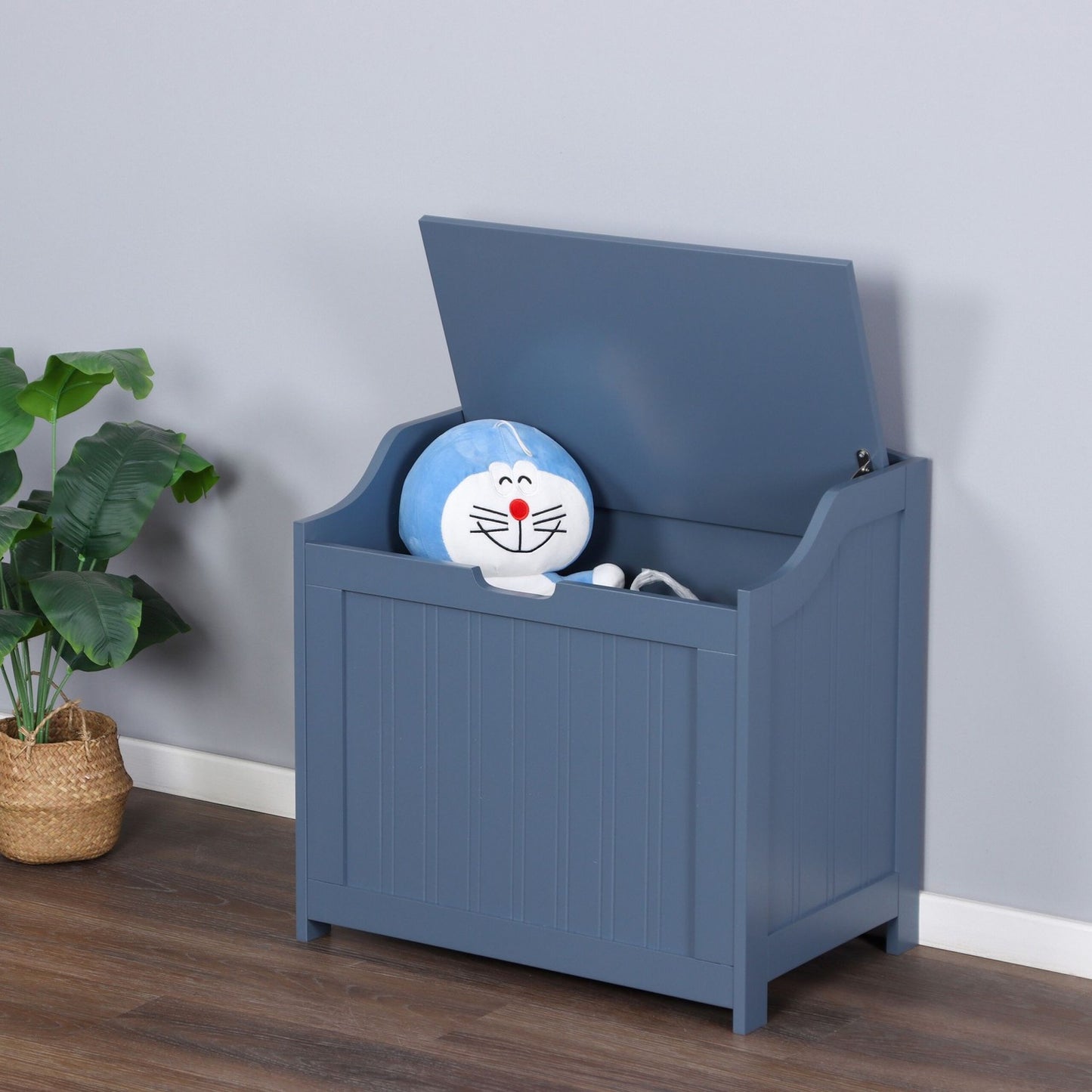 Laundry Box with Soft-Close Lid – Durable MDF Storage