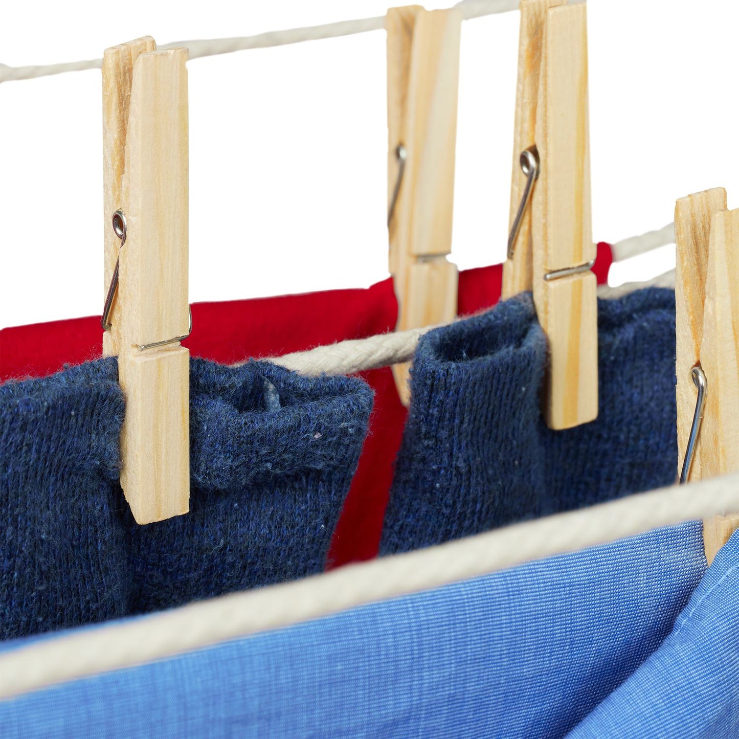 Laundry Pegs Wood Set of 100